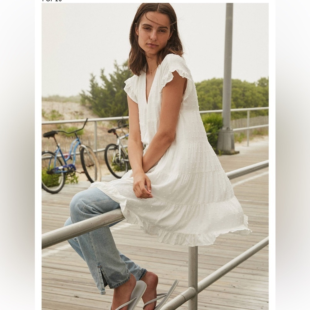 Urban Outfitters white dress size small. In great condition!
